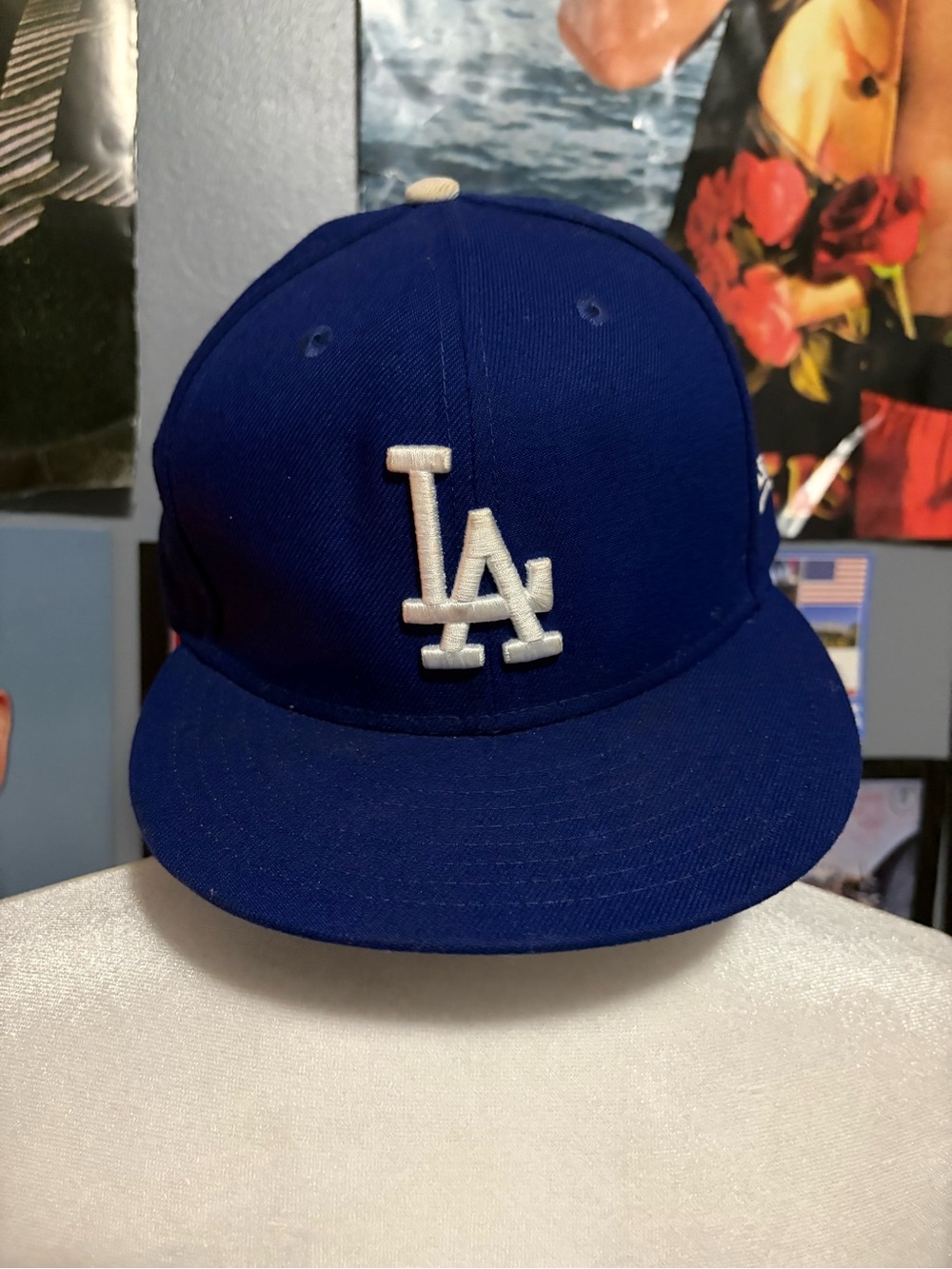 New Era Los Angeles Dodgers Royal Blue Cap with White LA Logo